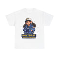 Navy Brat Kids T-Shirt — Cute Military Family Tee ("Navy Brat" Graphic)