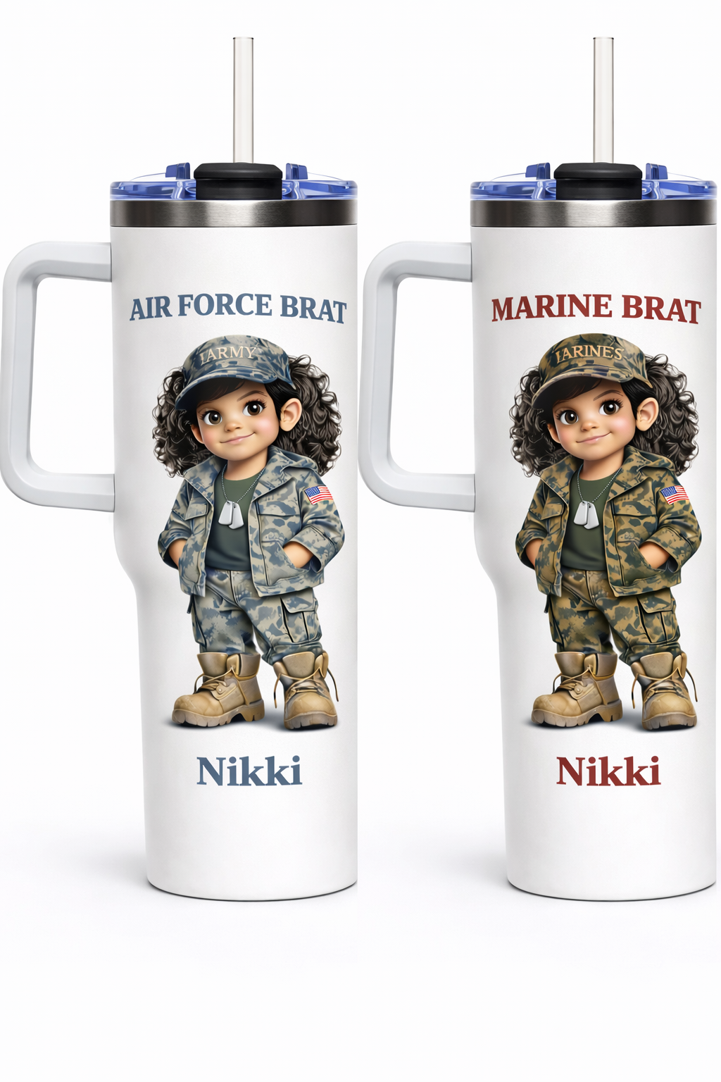 Military Brat Custom Tumbler